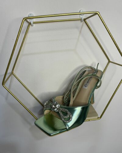 Scarpa gioiello green