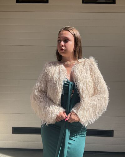 giacca Diamond piuma